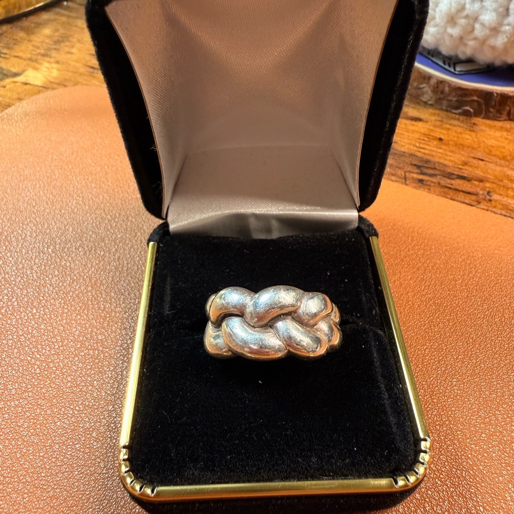 Silver Knot Ring